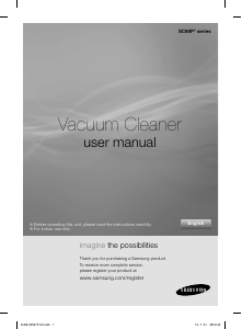 Manual Samsung SC88P0 Vacuum Cleaner