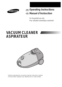 Manual Samsung VAC6013Y Vacuum Cleaner