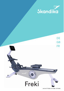 Manual Skandika SF-3052 Freki Rowing Machine