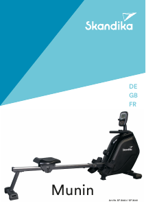 Manual Skandika SF-3061 Munin Rowing Machine