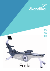 Manual Skandika SF-3050 Freki Rowing Machine