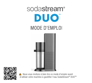 Mode d’emploi SodaStream Duo Machine à Soda