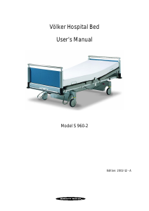 Manual Völker S 960-2 Hospital Bed