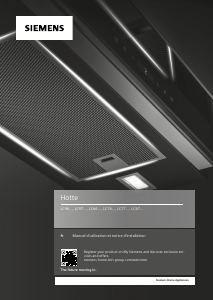 Mode d’emploi Siemens LC96BBM65 Hotte aspirante