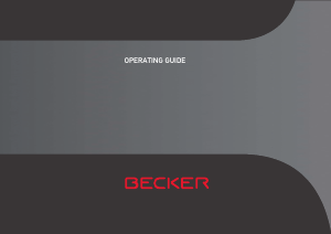 Bedienungsanleitung Becker Active 50 Navigation