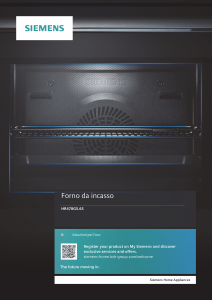 Manuale Siemens HR478G5B6S Forno