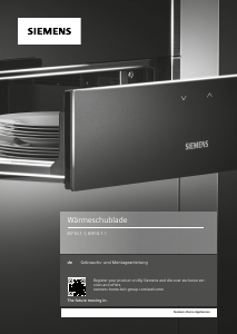 Bedienungsanleitung Siemens BI910C1B1 Wärmeschublade