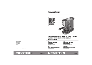 Bedienungsanleitung SilverCrest SSMS 1350 B2 Espressomaschine