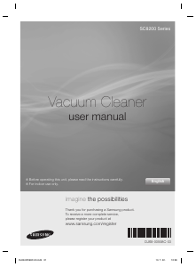 Manual Samsung SC8245 Vacuum Cleaner