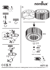 Manual Nordlux Asti 50 Lamp