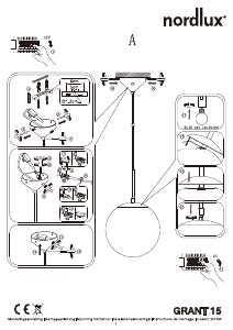 Mode d’emploi Nordlux Grant 15 Lampe