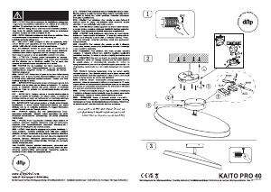 Manual de uso Nordlux Kaito Pro 40 Lámpara