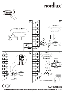 Manual de uso Nordlux Kurnos 35 Lámpara