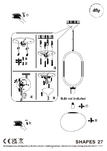 Εγχειρίδιο Nordlux Shapes 27 Λαμπτήρας