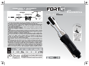 Manual FORTG FG8920 Chave de impacto