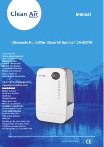 Manuál Clean Air CA-607W Zvlhčovač