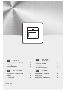 Mode d’emploi Indesit IS67V8CHX/E Cuisinière