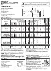 Priročnik Indesit BDE 96435 9EWS EU Pralno-sušilni stroj