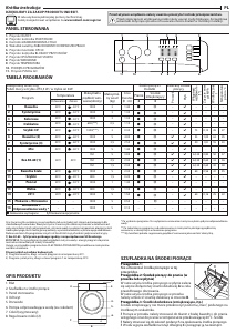 Instrukcja Indesit BWSA 51051 W EU N Pralka