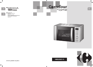 Mode d’emploi Carrefour Home HMG20WZ-15 Micro-onde