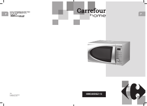 Mode d’emploi Carrefour Home HMO20DSZ-13 Micro-onde