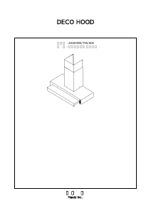 사용 설명서 하츠 ASDH60S 쿠커 후드
