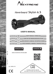 Handleiding Nextreme Skylon 6.5 Hoverboard