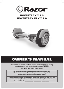 Handleiding Razor Hovertrax 2.0 Hoverboard