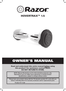 Handleiding Razor Hovertrax 1.5 Hoverboard