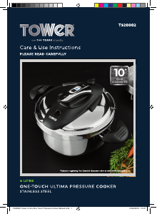 Manual Tower T920002 Pressure Cooker