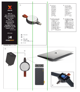 Руководство Xtorm PS100 Беспроводное зарядное устройство