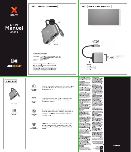 Priručnik Xtorm XC202 USB čvorište