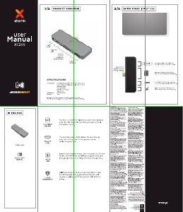 Посібник Xtorm XC205 USB-концентратор