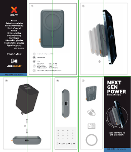 Mode d’emploi Xtorm FS400-10K Chargeur portable