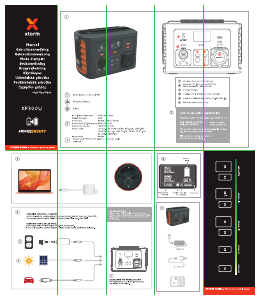 Mode d’emploi Xtorm XP300U Chargeur portable