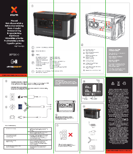 사용 설명서 Xtorm XP1300 휴대용 충전기