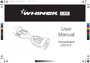 Manual de uso Whinck LED Aerotabla
