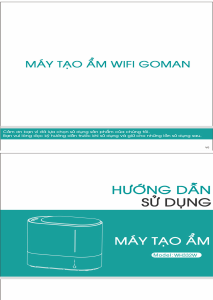 Hướng dẫn sử dụng Goman WH332W Máy tạo ẩm