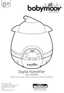 Mode d’emploi Babymoov A047009 Digital Humidificateur