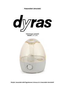 Használati útmutató Dyras UH-2206 Párásító