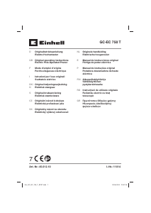 Manual Einhell GC-EC 750 T Motosserra