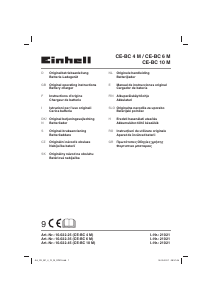 Manuál Einhell CE-BC 10 M Záložní baterie