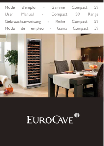 Handleiding EuroCave S059 Wijnklimaatkast