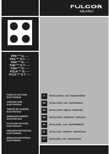 Bedienungsanleitung Fulgor FUH 604 G DWK MBK Kochfeld