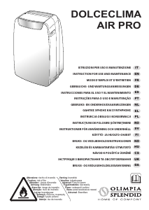 Manuale Olimpia Splendid DolceClima Air Pro 13 A+ WiFi Condizionatore d’aria