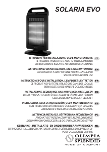 Handleiding Olimpia Splendid Solaria Evo Kachel