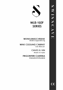 Manuale Swisscave WLB-160F Cantinetta vino