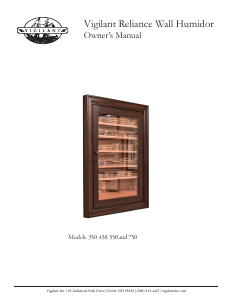 Manual Vigilant Reliance 450 Humidor