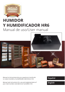 Manual de uso Wacota HR6 Humidor