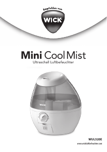 Bedienungsanleitung Wick WUL520E Mini Cool Mist Luftbefeuchter